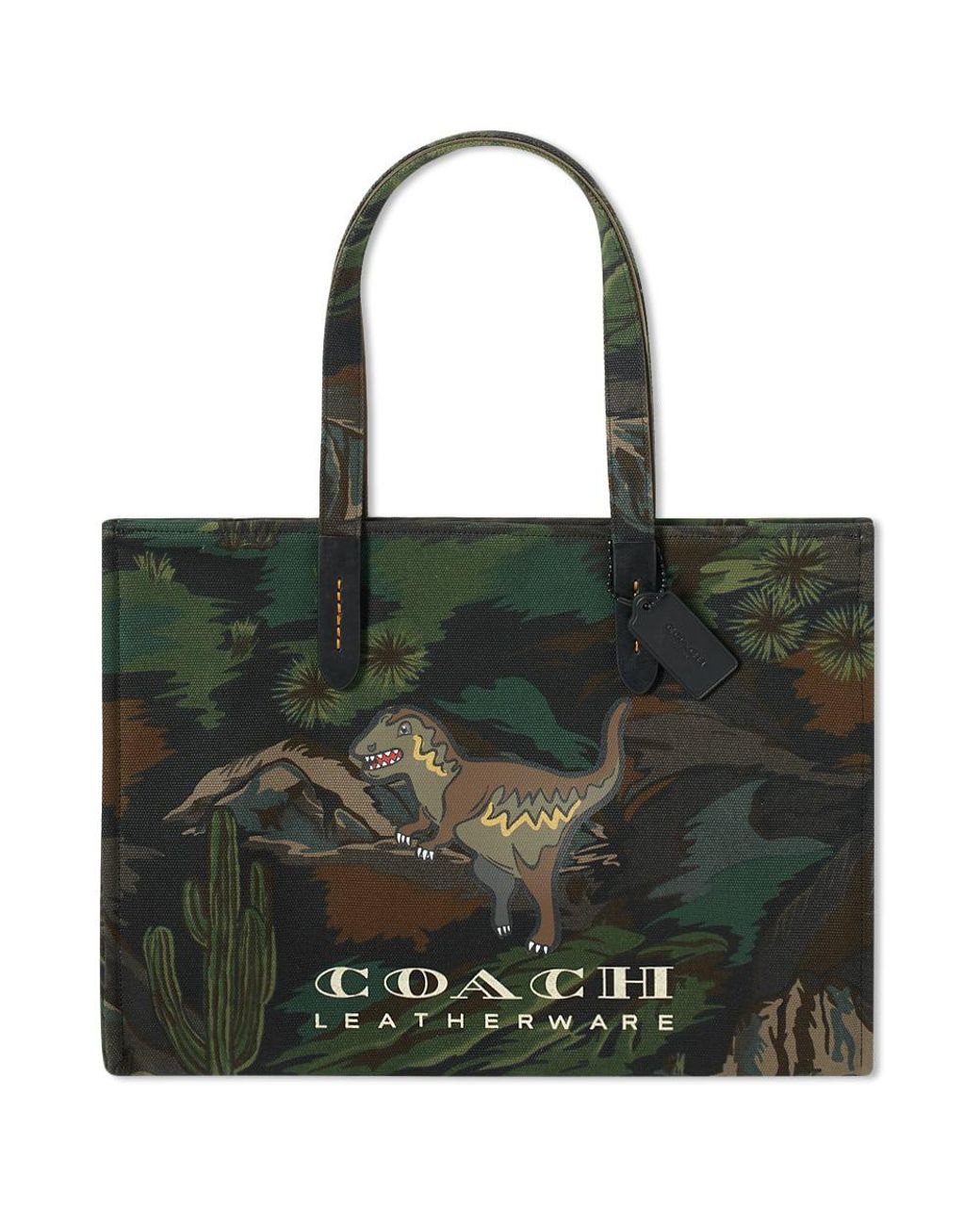 COACH Camo Rexy Tote Bag in Green for Men Lyst Canada