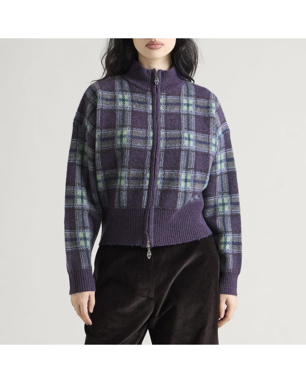 Damson Madder Blue Saffy Cardigan