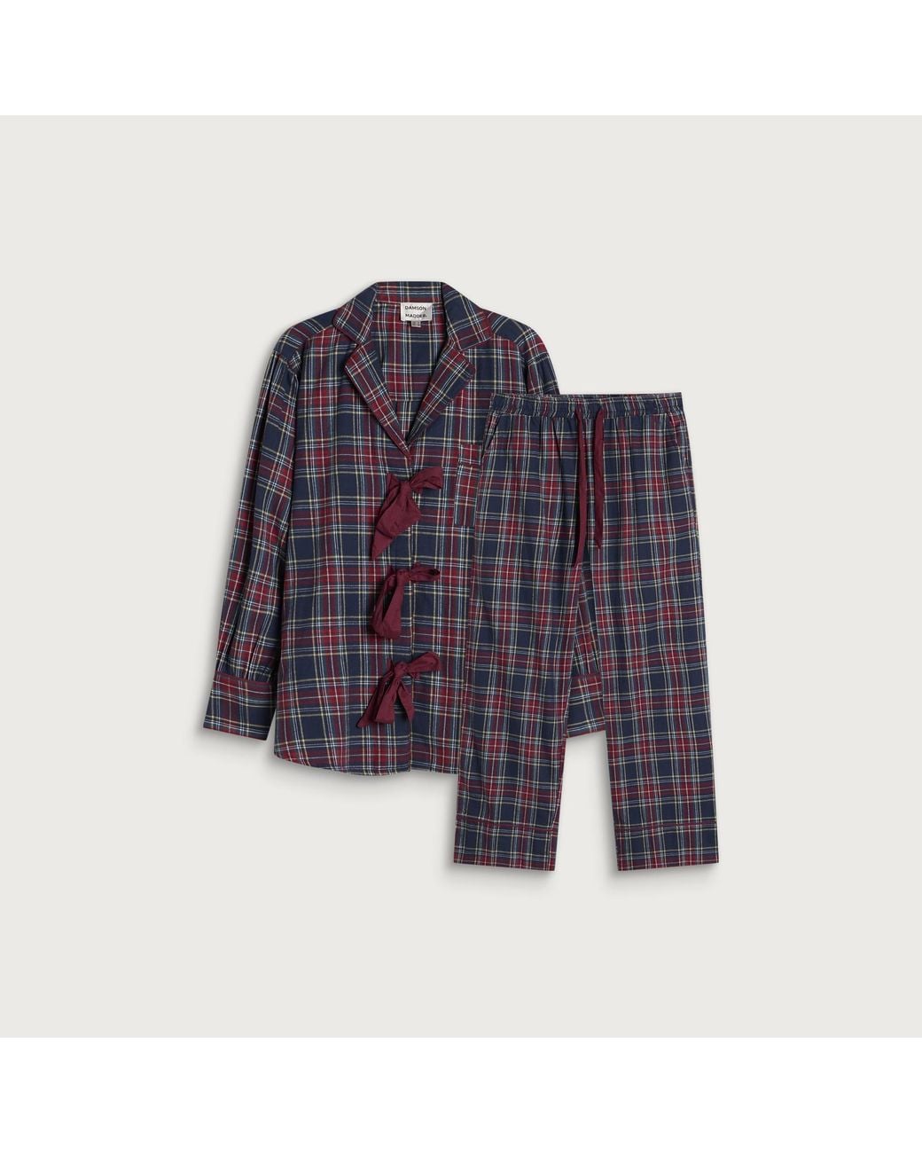 Damson Madder Blue Antonella Pyjama Set