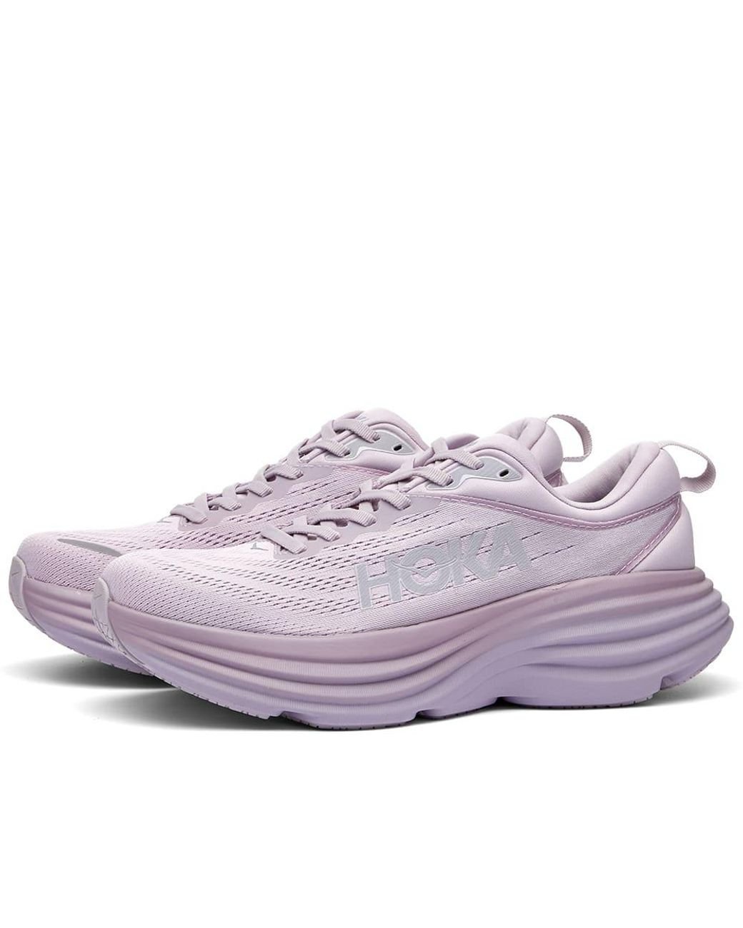 Hoka One One Bondi 8 Sneakers in Purple Lyst