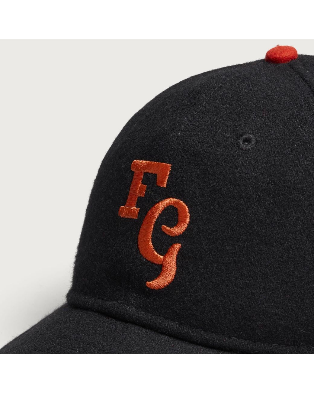 KTZ Black X Fear Of God San Francisco Giants 59Fifty Wool Cap