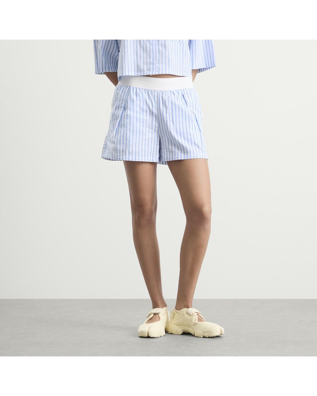 Nike Blue Stripe Shorts