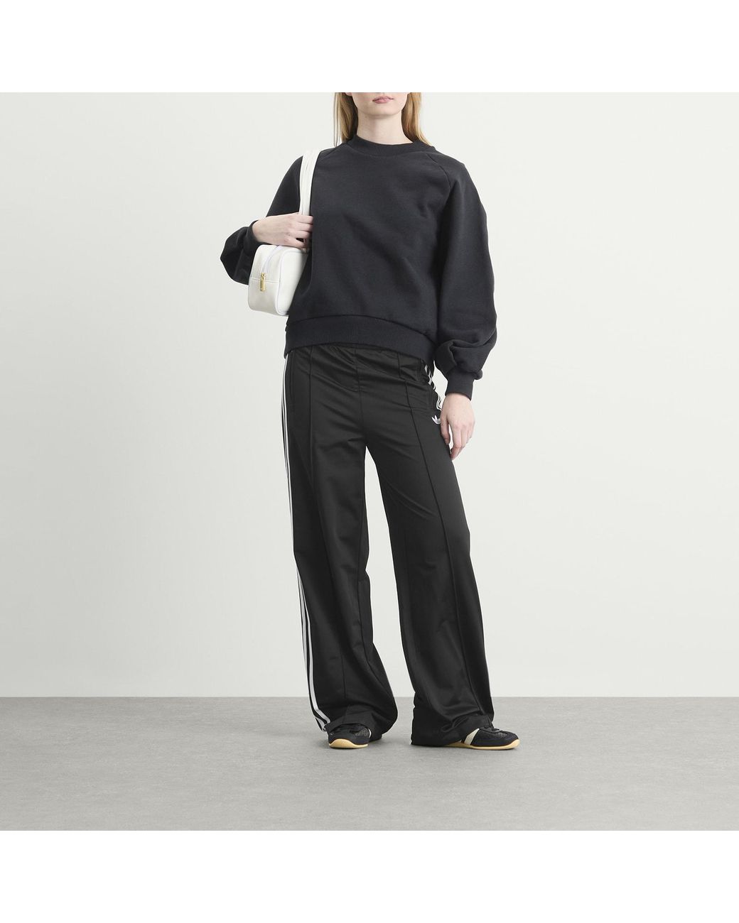 Adidas Black Firebird Loose Track Pant