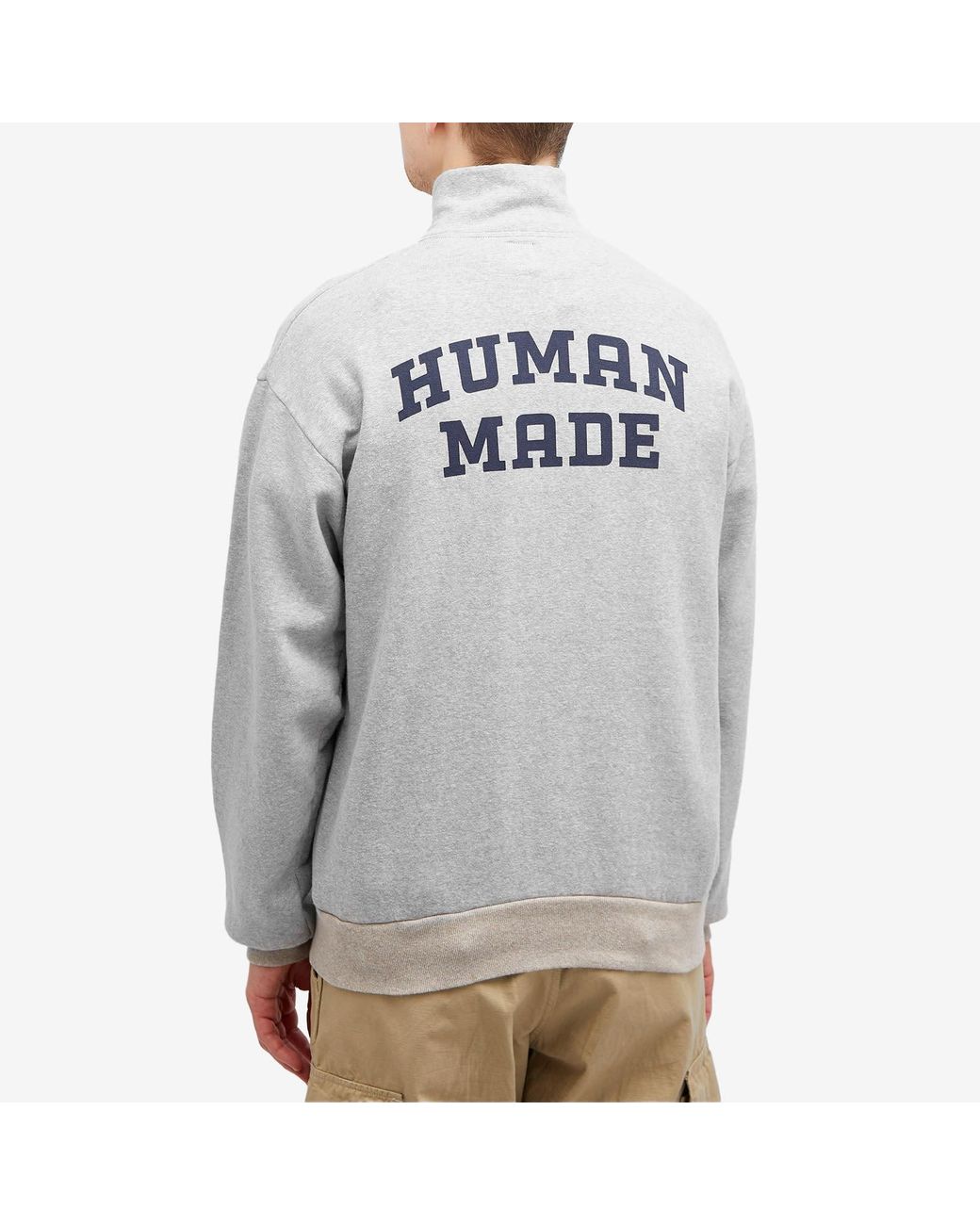 Human Made Military Half-Zip Sweatshirt in Gray for Men | Lyst Human Made Military Half-Zip Sweatshirt in Gray for Men | Lyst