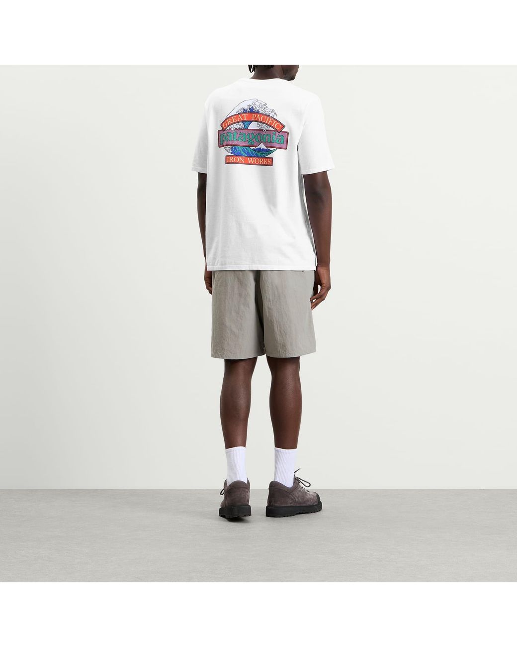 Patagonia White Great Waves Responsibili-Tee for men