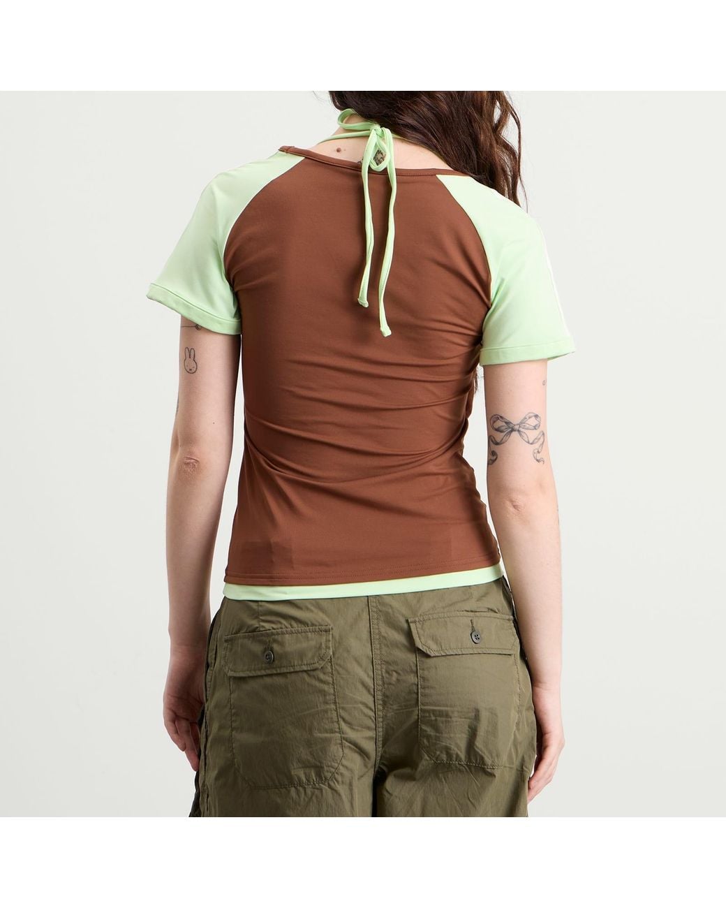 Adidas Brown Vintage T-Shirt