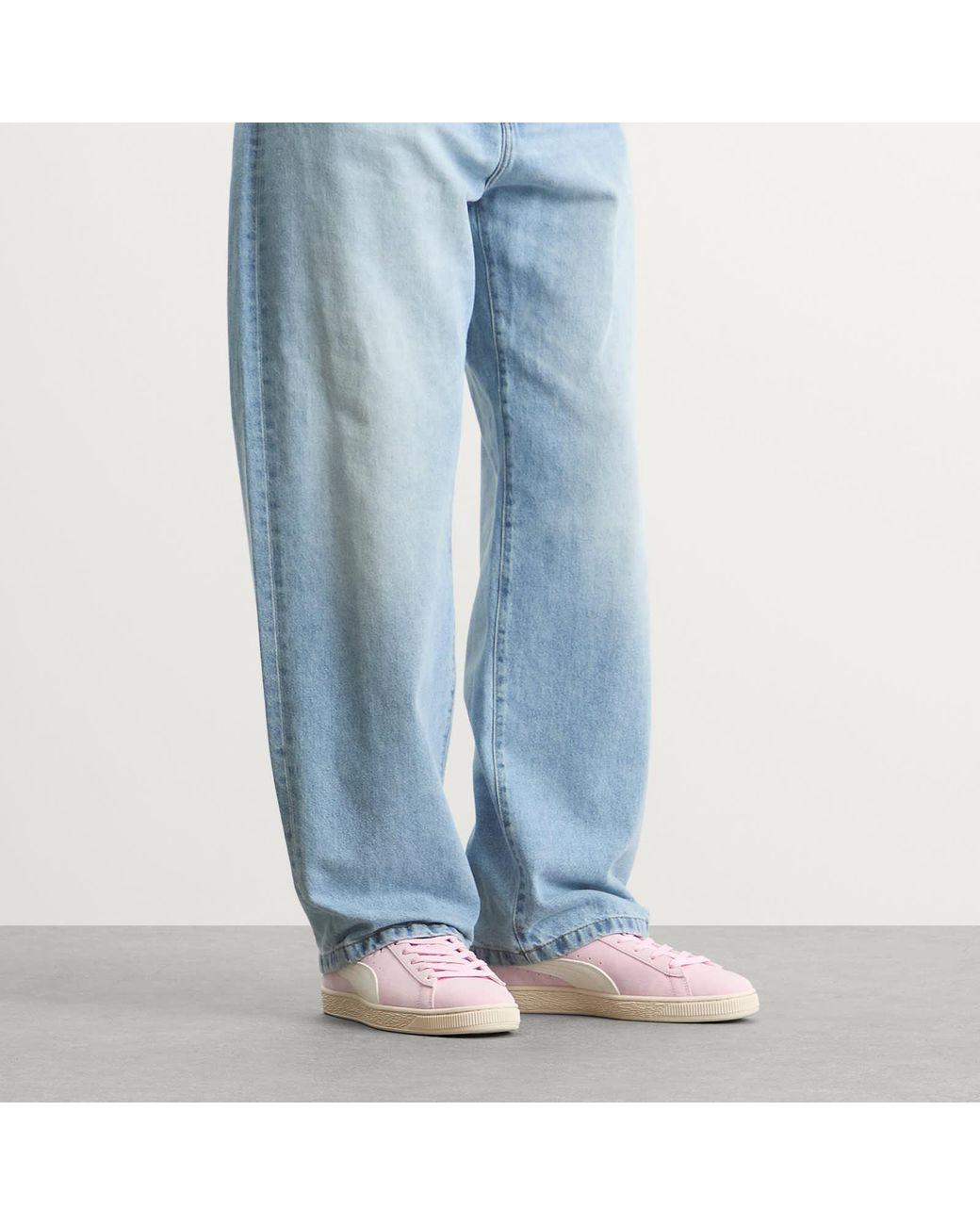 PUMA Pink Suede Charles F. Stead Sneaker for men