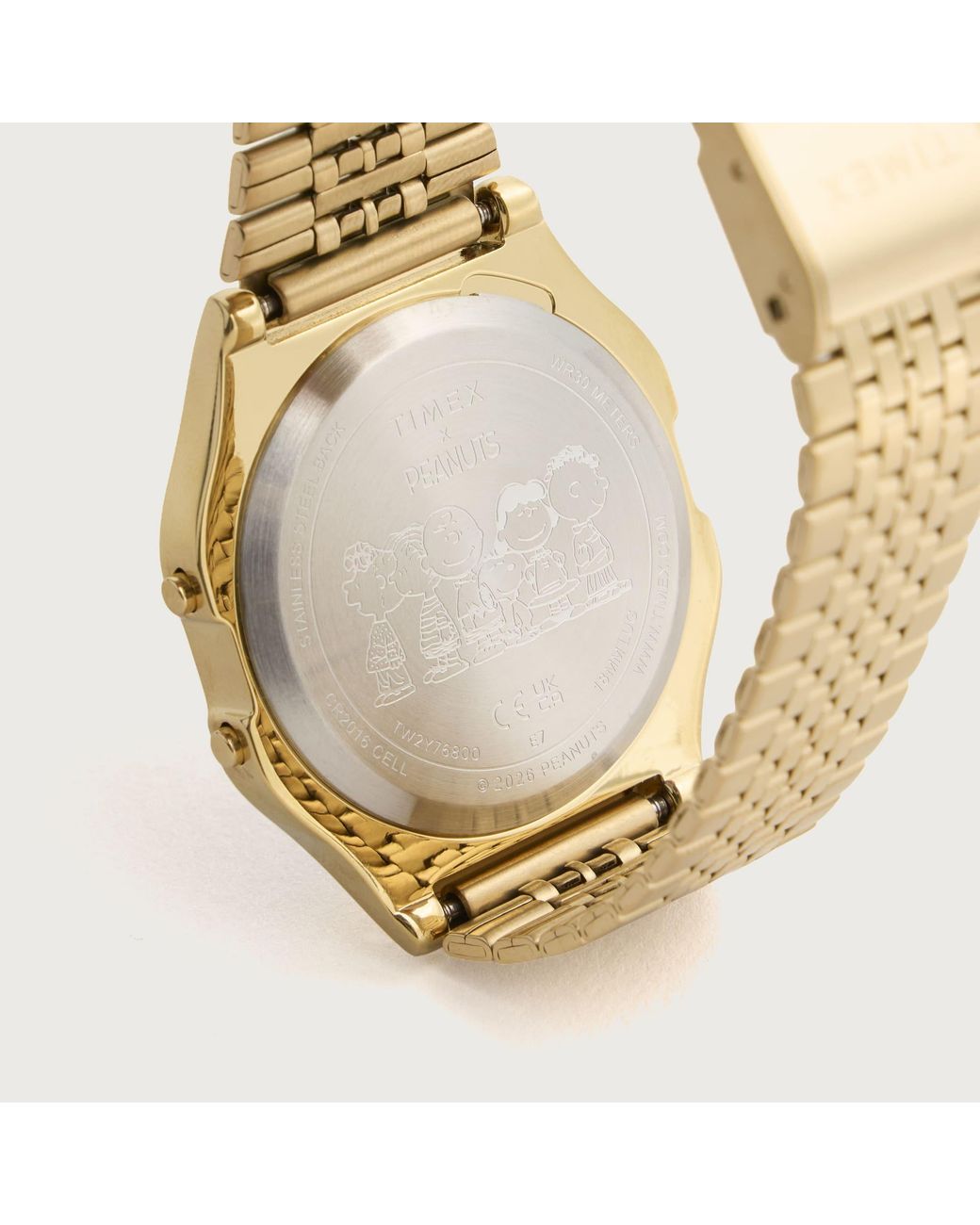 Timex Metallic Peanuts T80 Snoopy On The Slopes Watch