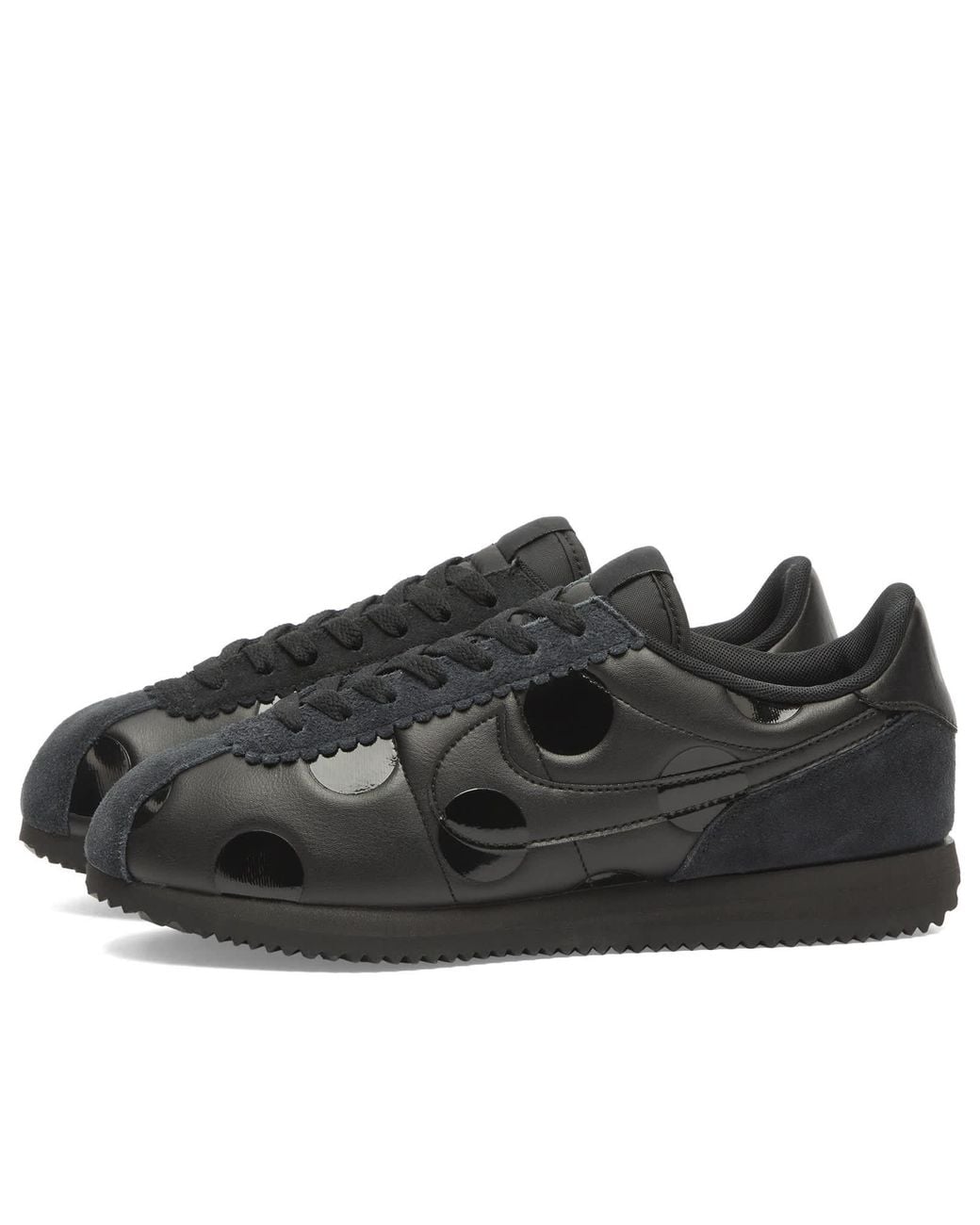 Nike Black Cortez Dot Sneakers