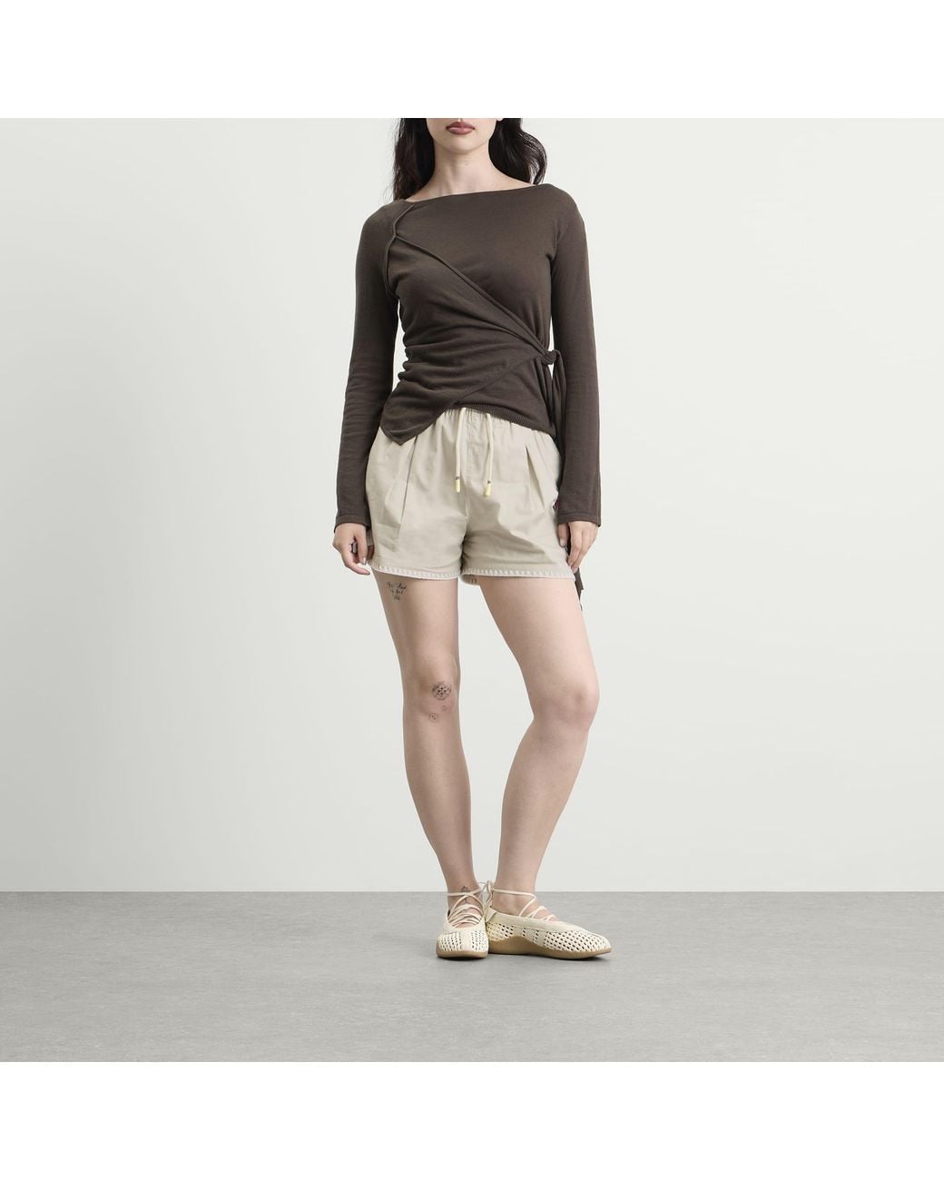 Adidas Natural Wide Shorts