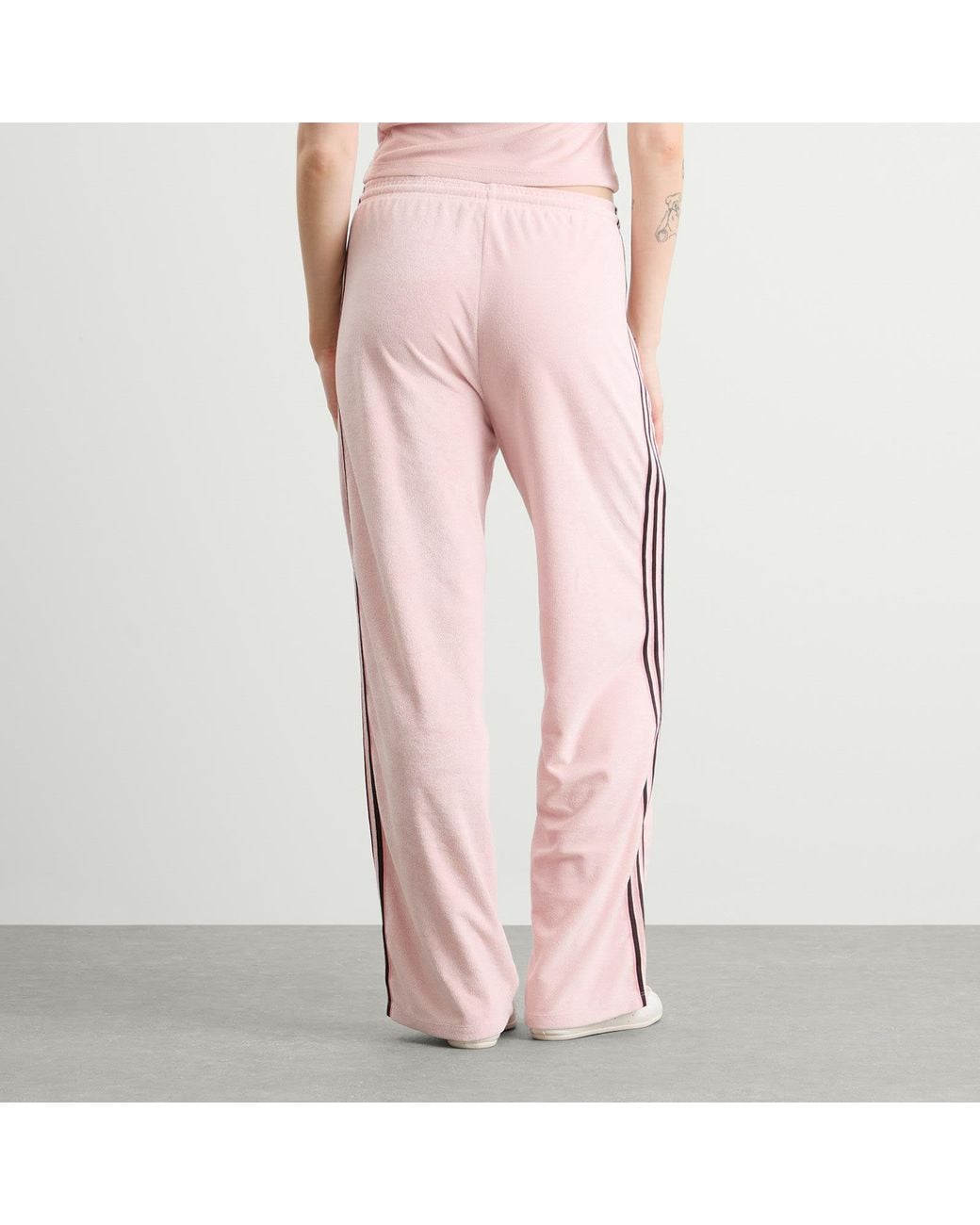 Adidas Pink Terry Towel Track Pants
