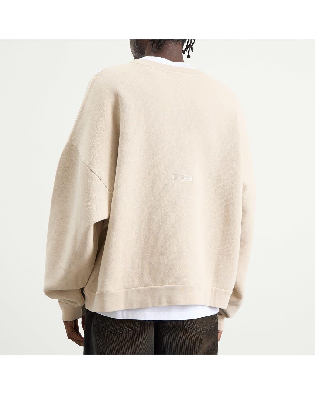 Acne Natural Fester Vintage Sweatshirt for men