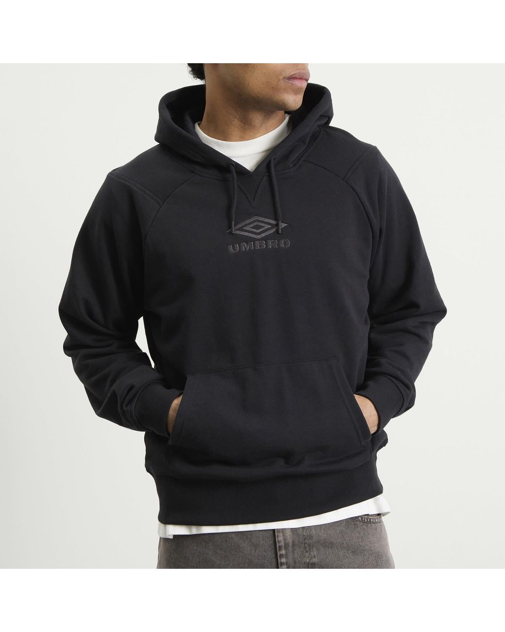 Umbro Black Iconic Hoodie for men