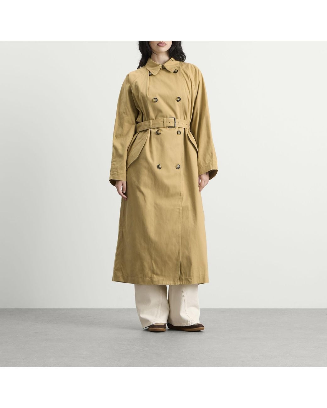 Isabel Marant Metallic Étoile Cacilda Trench Coat