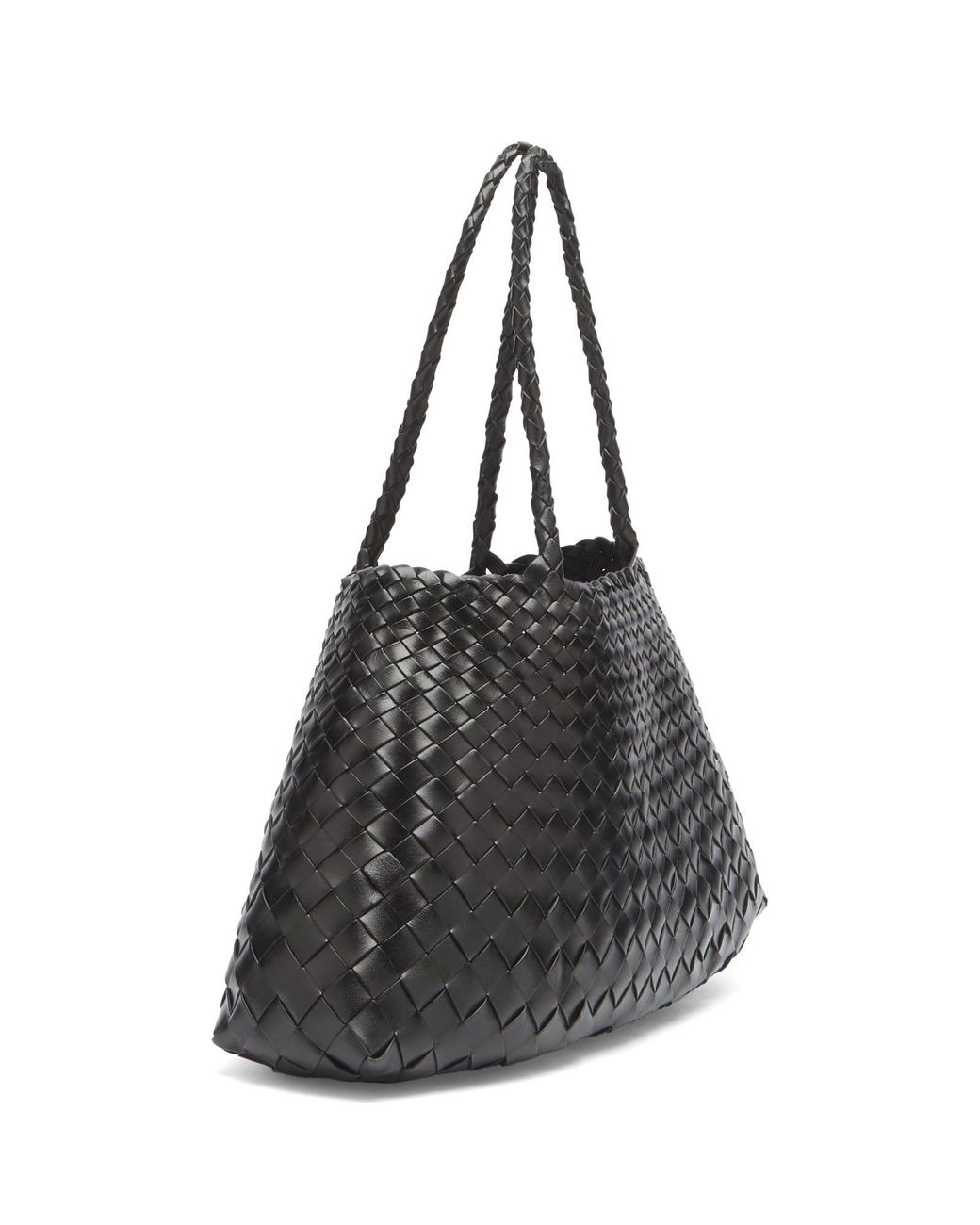 Dragon Diffusion Black Santa Croce Large Bag