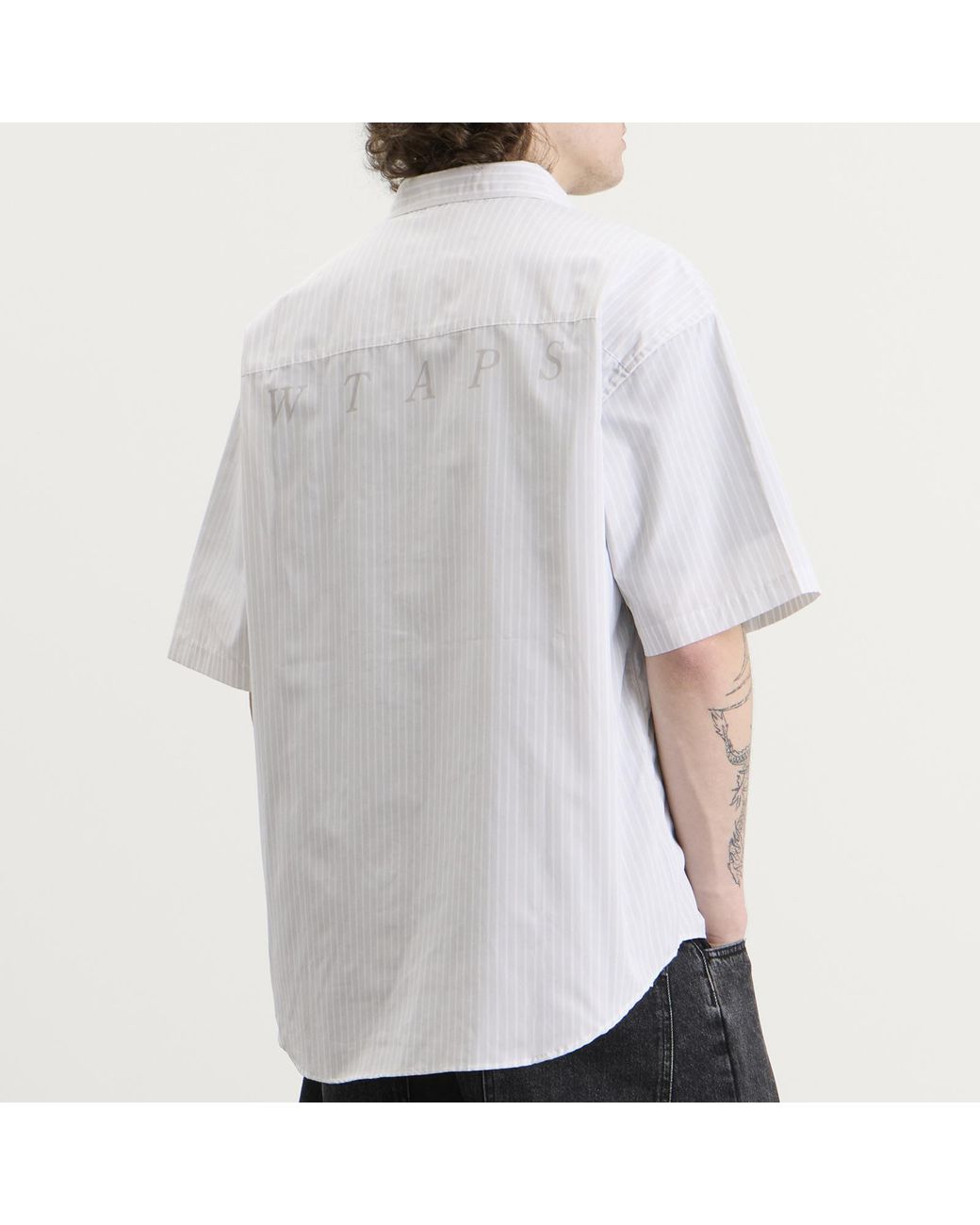 (w)taps White Txt 02 Ss for men