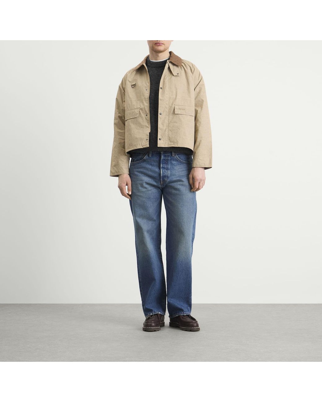 Barbour Natural Ripstop Spey Showerproof Jacket for men