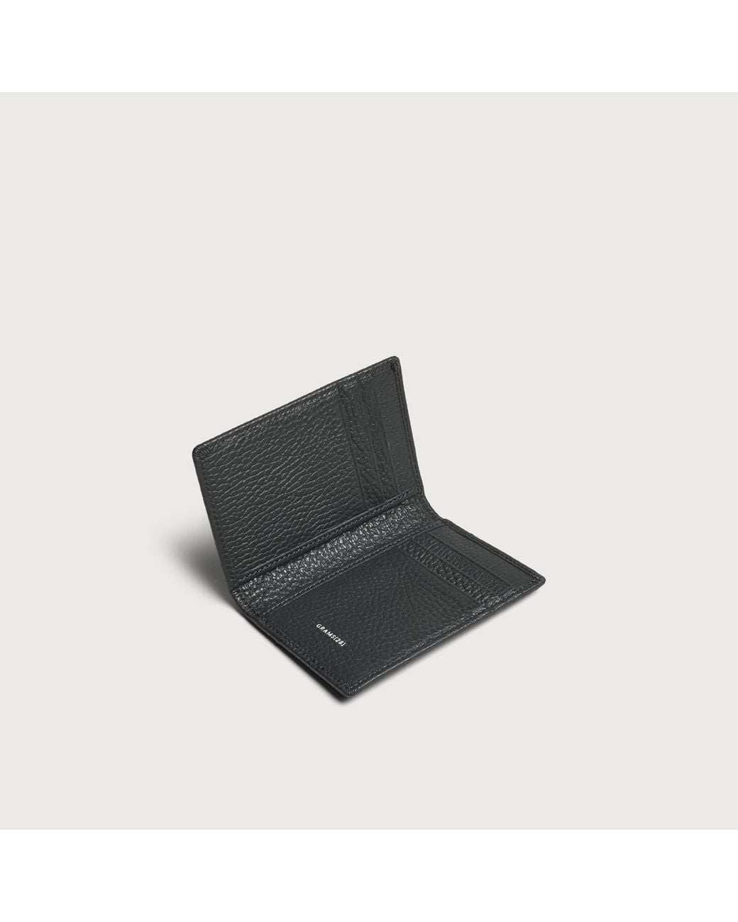 GRAMS28 Black 104 Slim Wallet for men