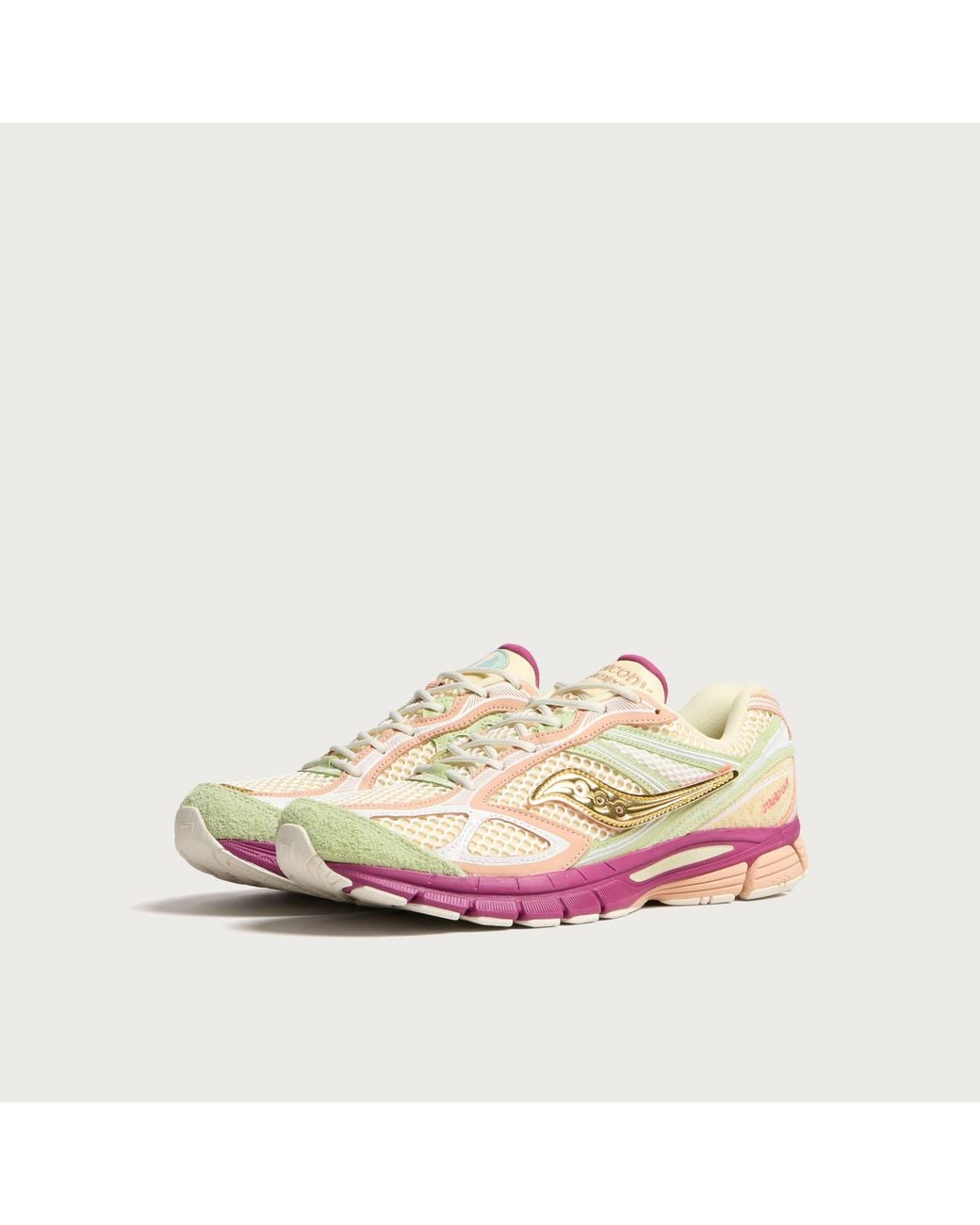 Saucony Pink X Stan Birch Guide 7 Sneaker for men