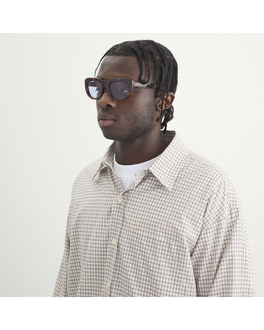Prada Brown D07S Sunglasses