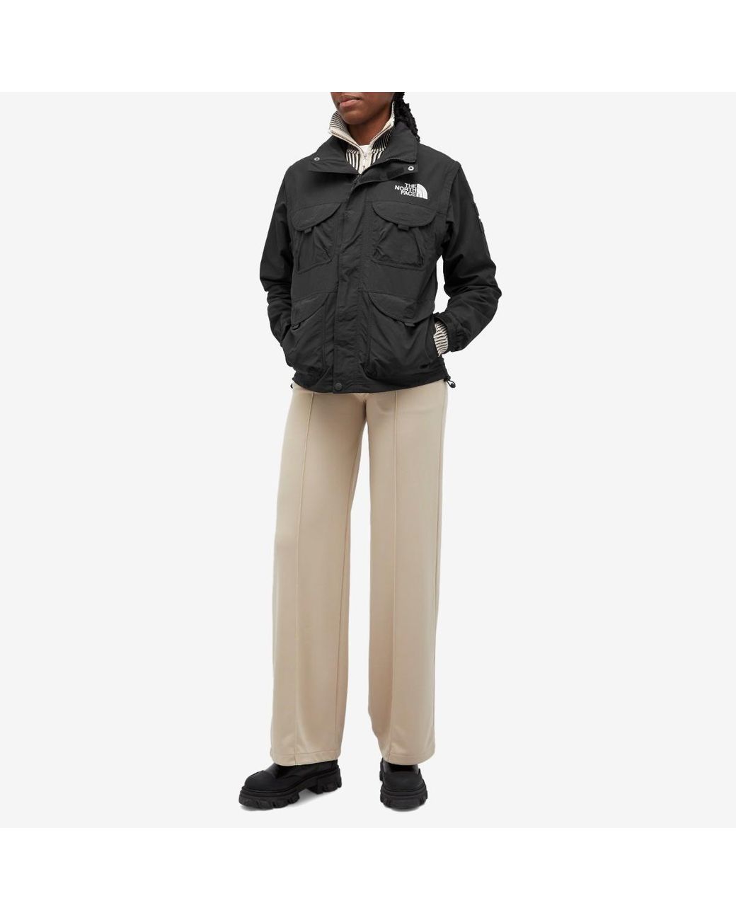 THE NORTH FACE ブラックウォッチ The North Face X YINKA ILORI WINDSHELL PANT White | BSTN Store