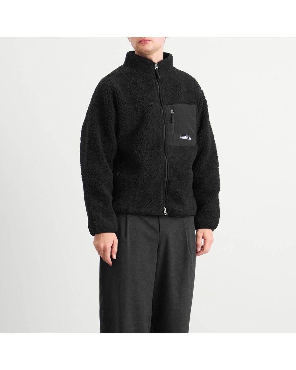 Mellow Clo Black Cabin Fleece for men