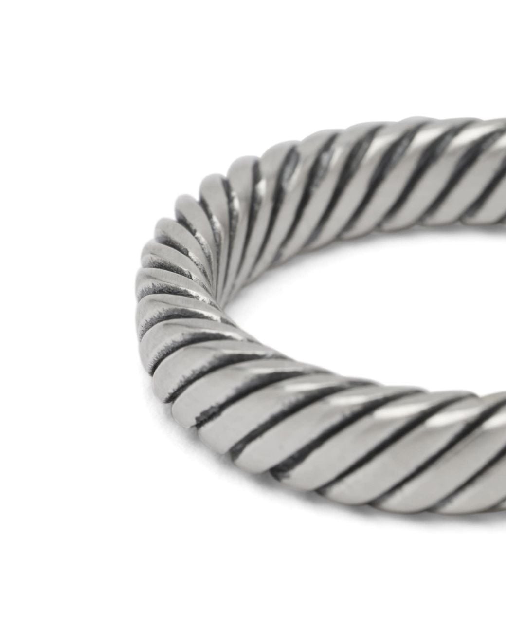 Serge Denimes White Halo Ring for men