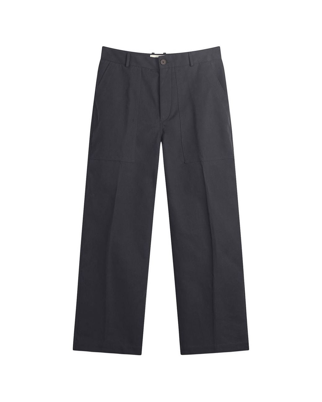 Studio Nicholson Blue Balos Cotton Wide Leg Trouser for men