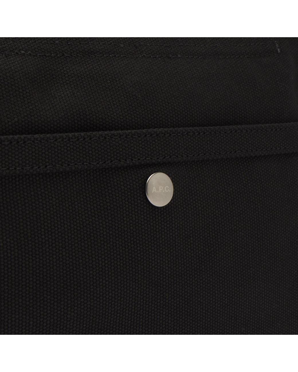A.P.C. Black A.P.C Recuperation 2 Way Tote Bag for men