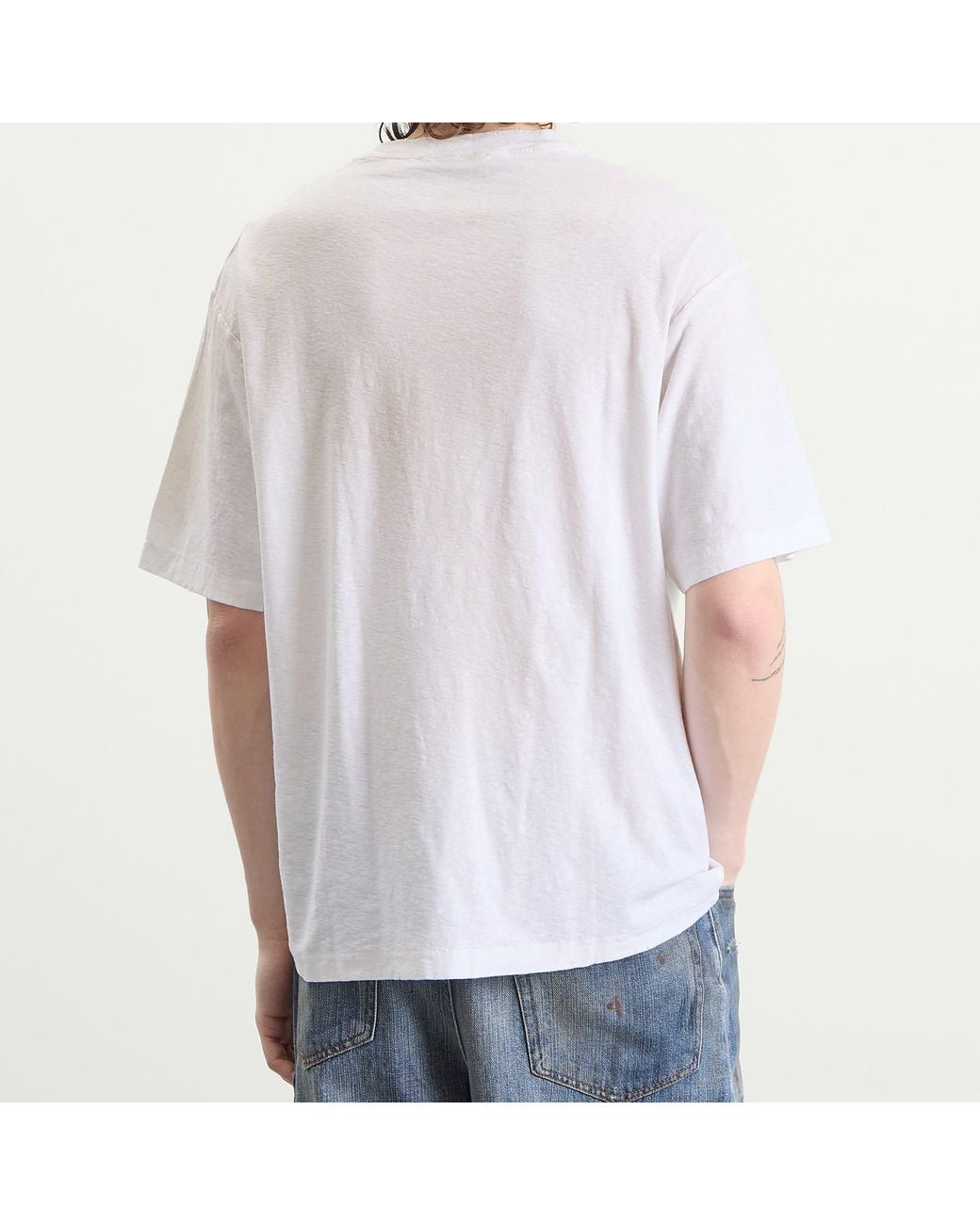 Acne White Exford 1996 T-Shirt