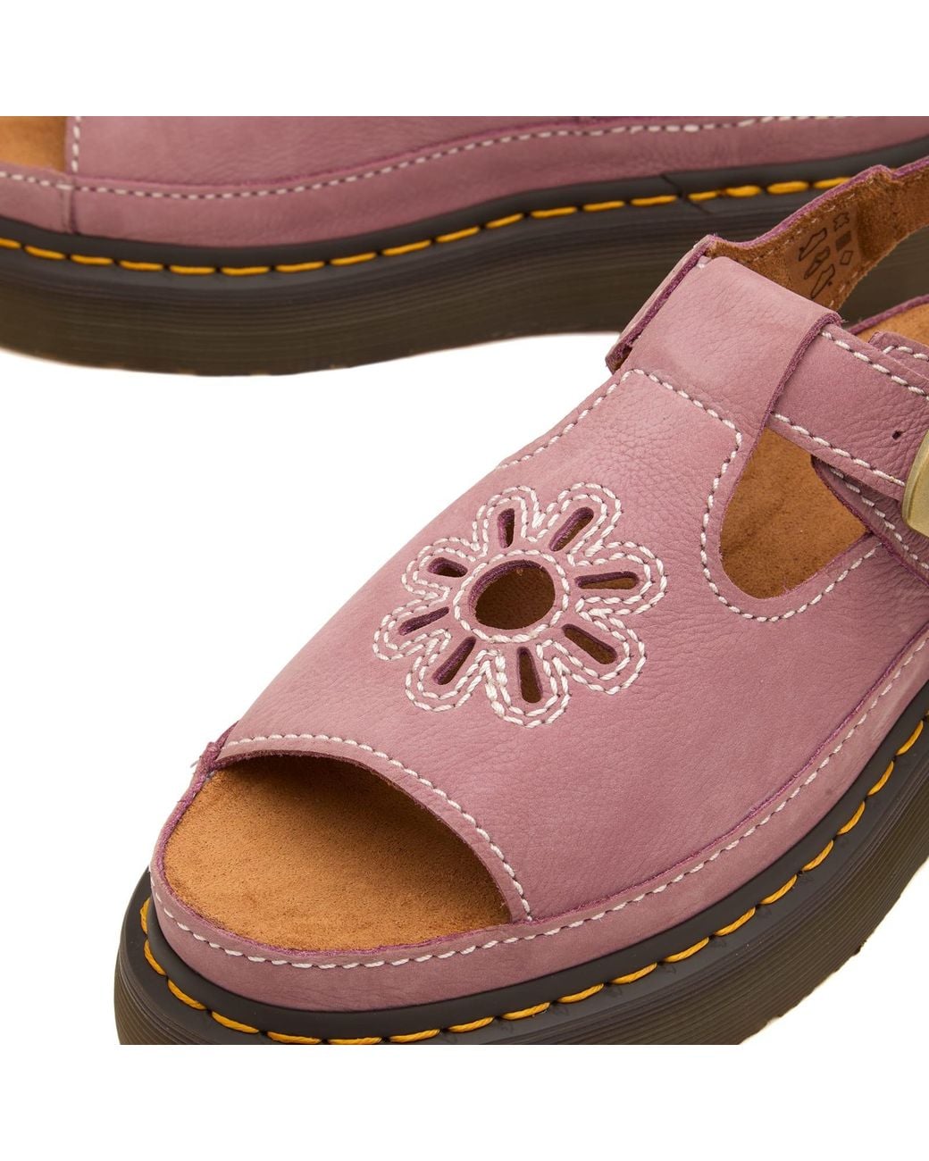 Dr. Martens Pink Dunnet Flower Sandal
