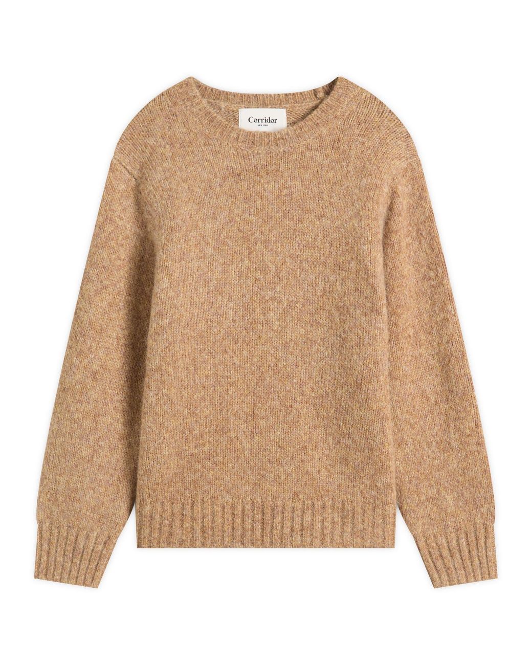 Corridor NYC Brown Alpaca Crewneck for men