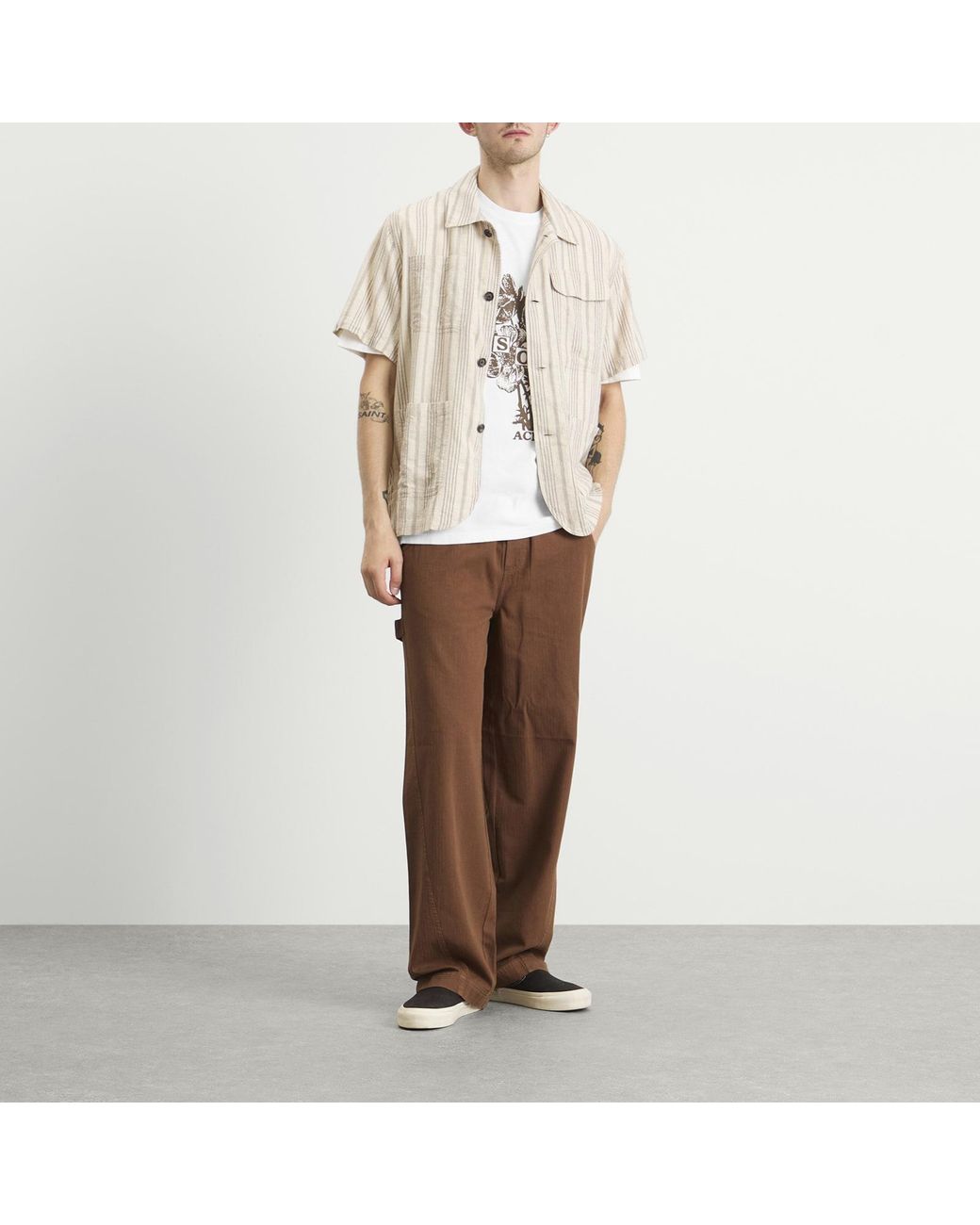 ACMH by Magic Castles White Bisous Ss T-Shirt for men