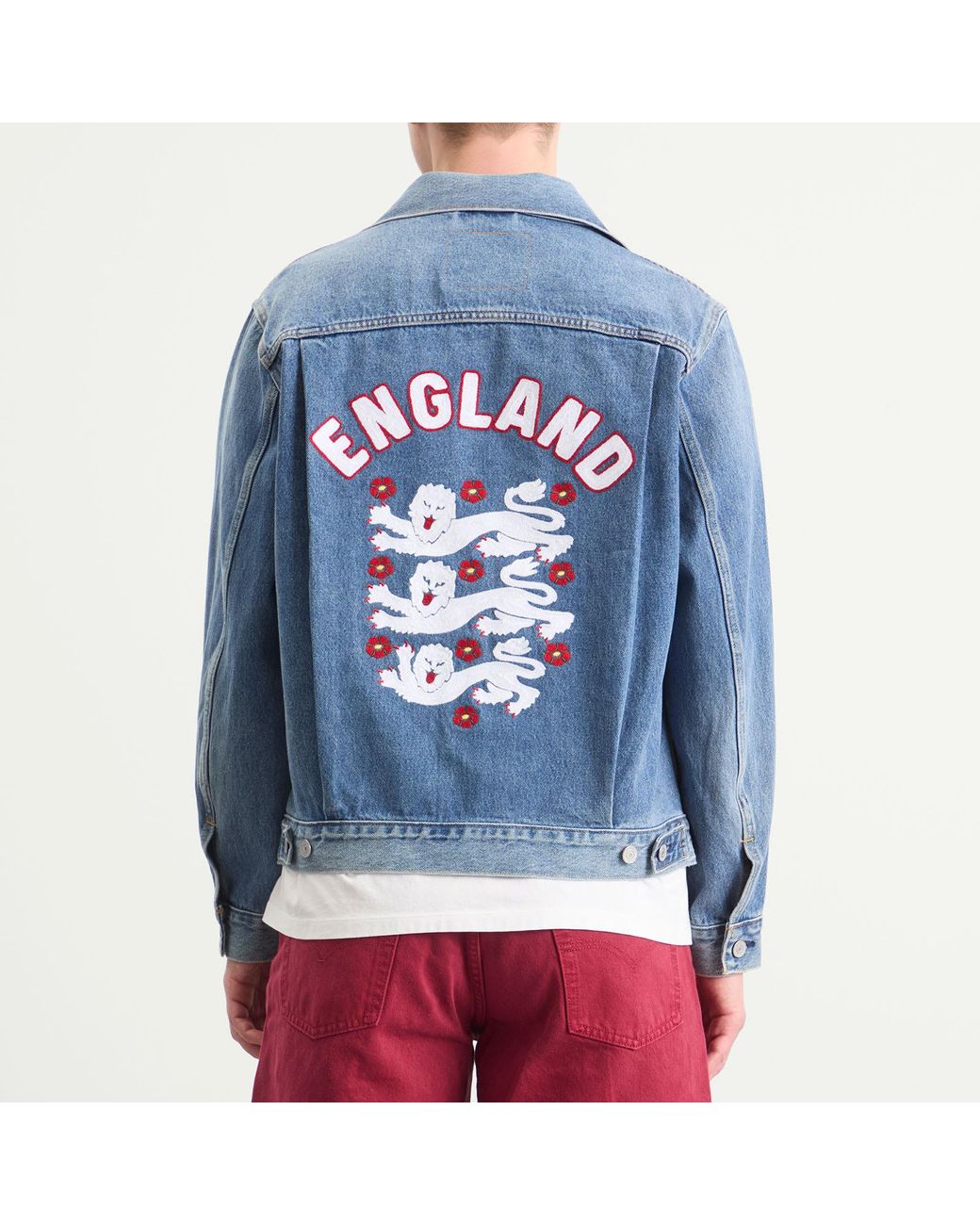 Levi's Blue England Type Ii Jacket for men