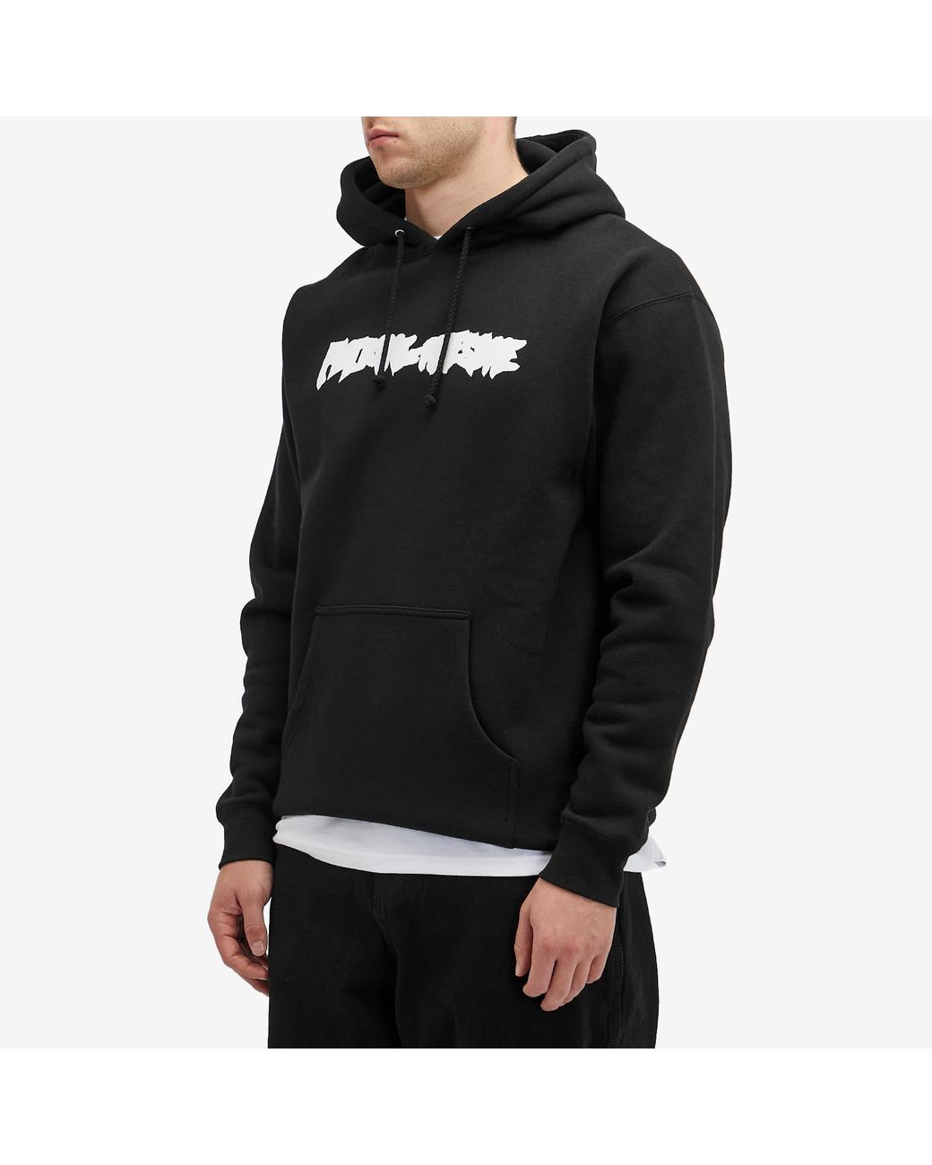 【FUCKING AWESOME】INK TRAP STAMP HOODIE BLACK Fucking Awesome Men's Ink Trap Stamp Hoodie in Black Fucking