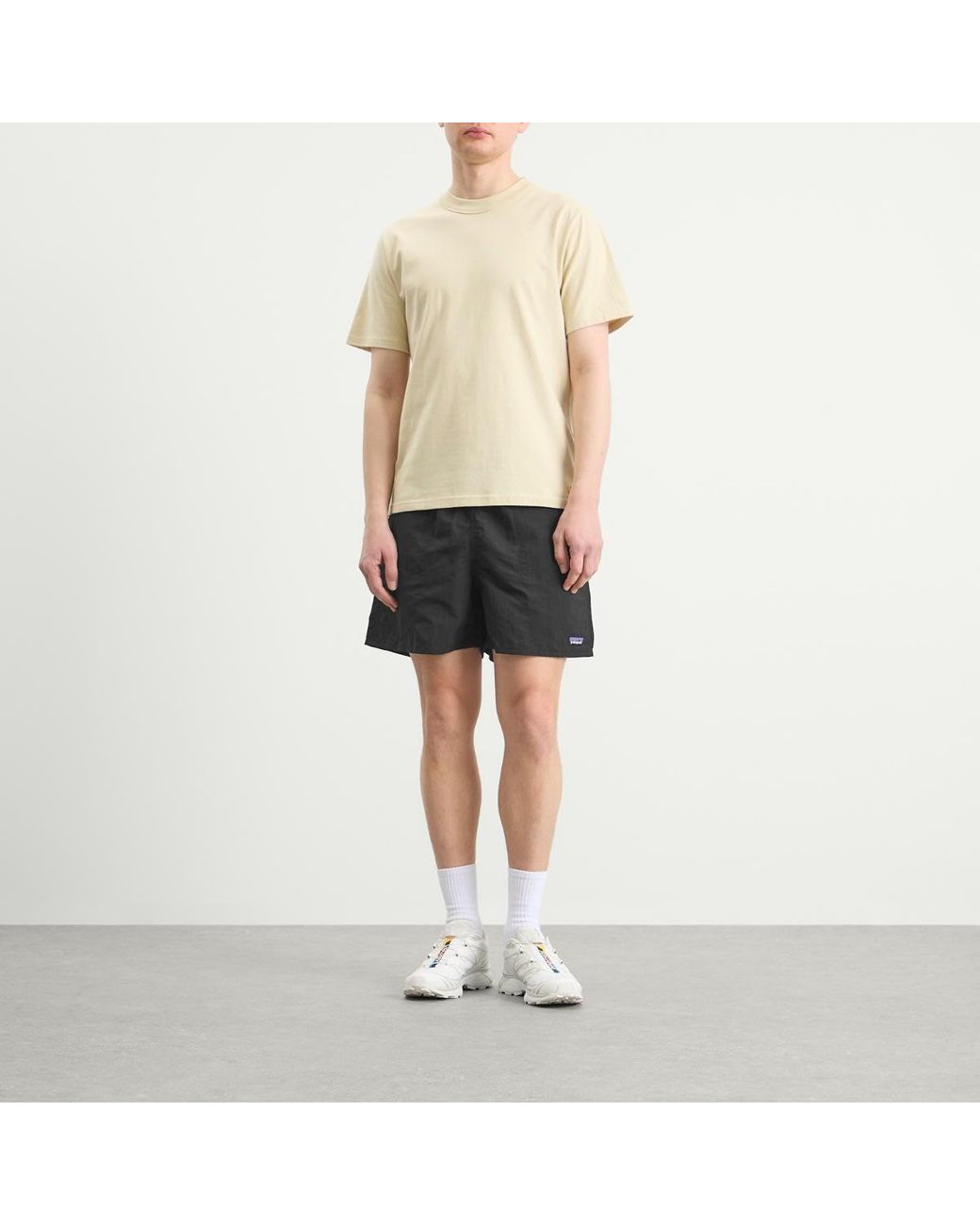 Patagonia Gray Baggies 5" Shorts for men