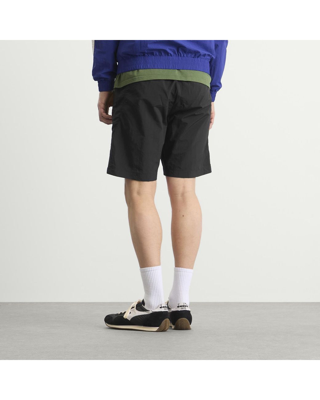 Diadora Black Run Valley Shorts for men