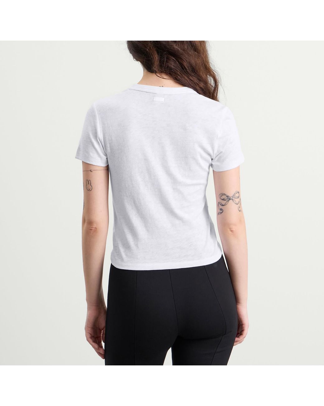Skims White Worn