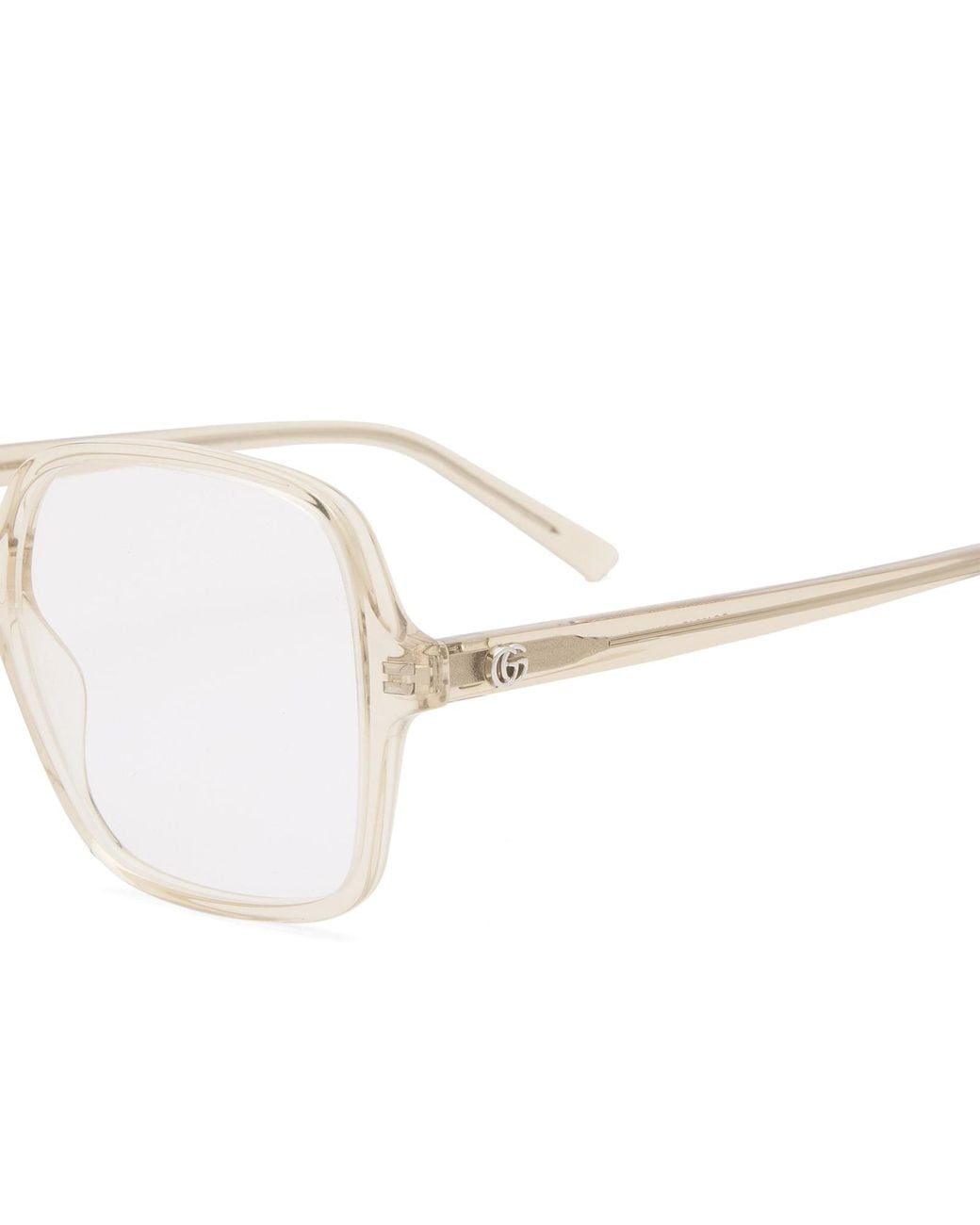 Gucci White Gg1994O Optical Glasses