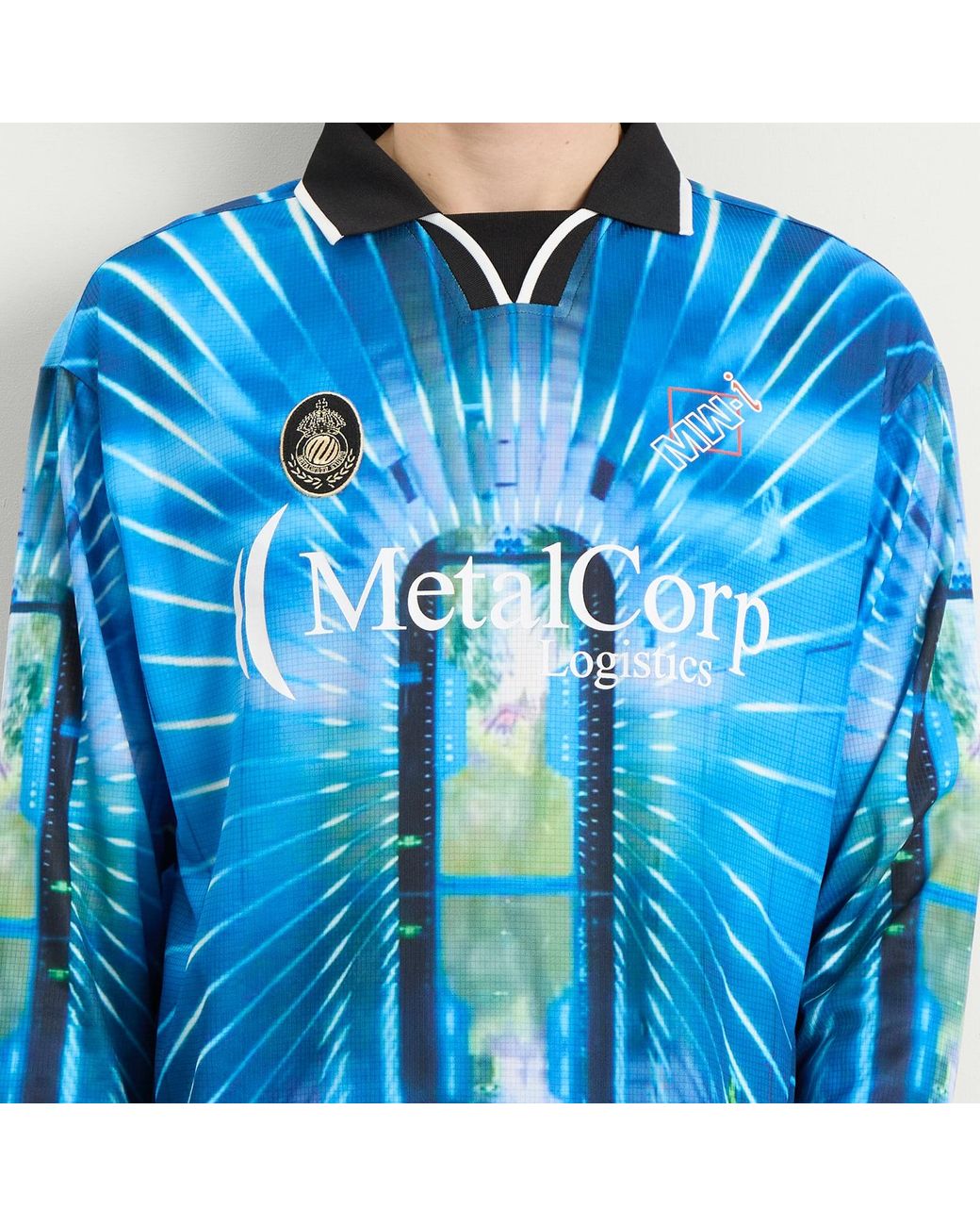 METALWOOD STUDIO Blue Ktv Long Sleeve Jersey for men