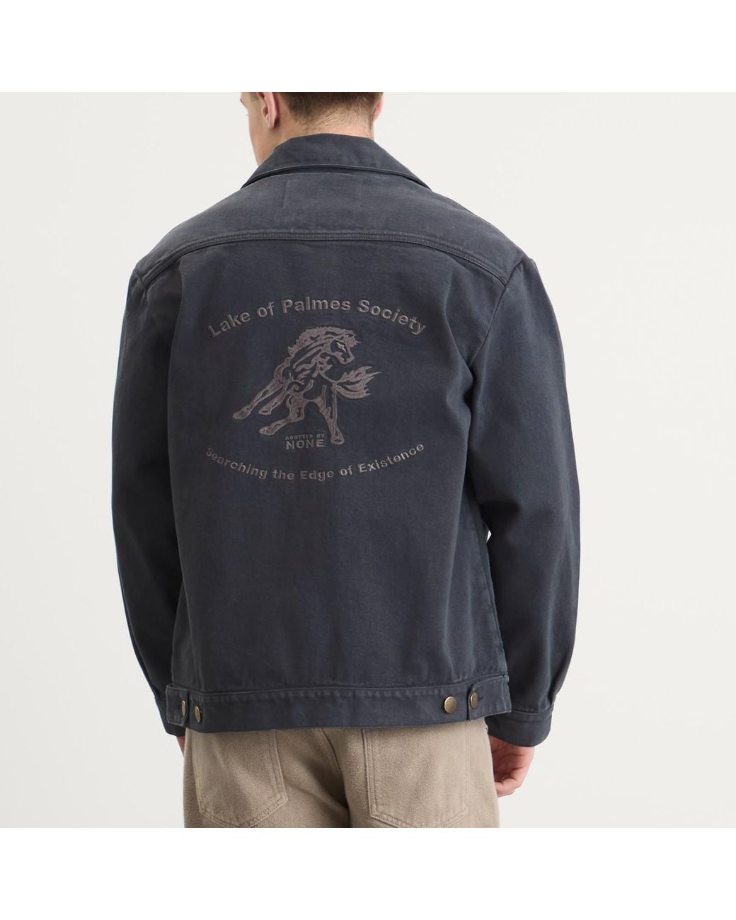 Palmes Blue Lake Zip Jacket for men