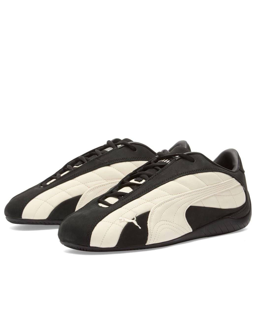 PUMA Brown Speedcat Plus Quilted Sneaker