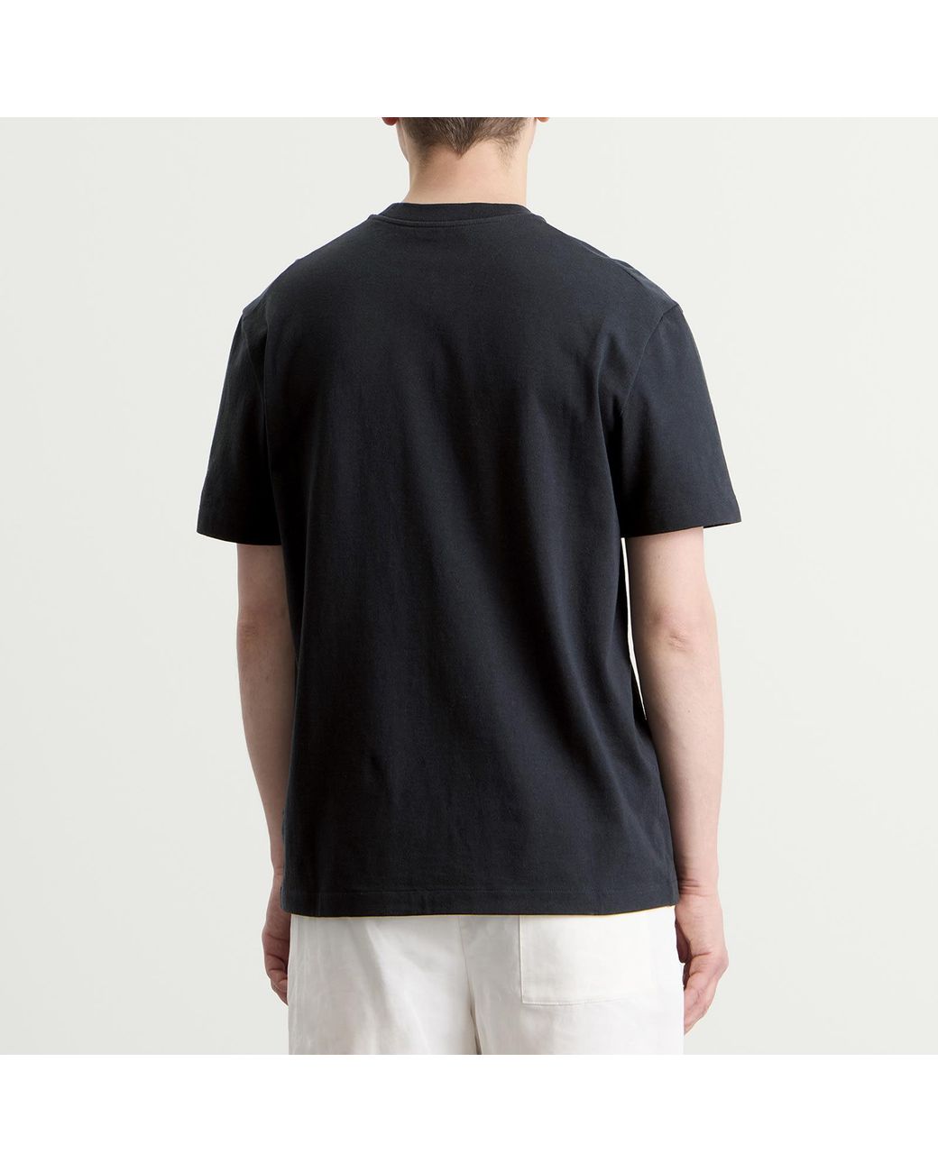 Jil Sander Black Jil Logo T-Shirt for men