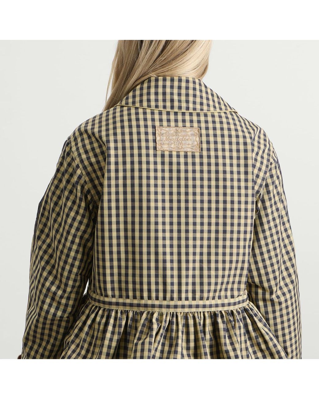 Damson Madder Natural Myrtle Trench Coat