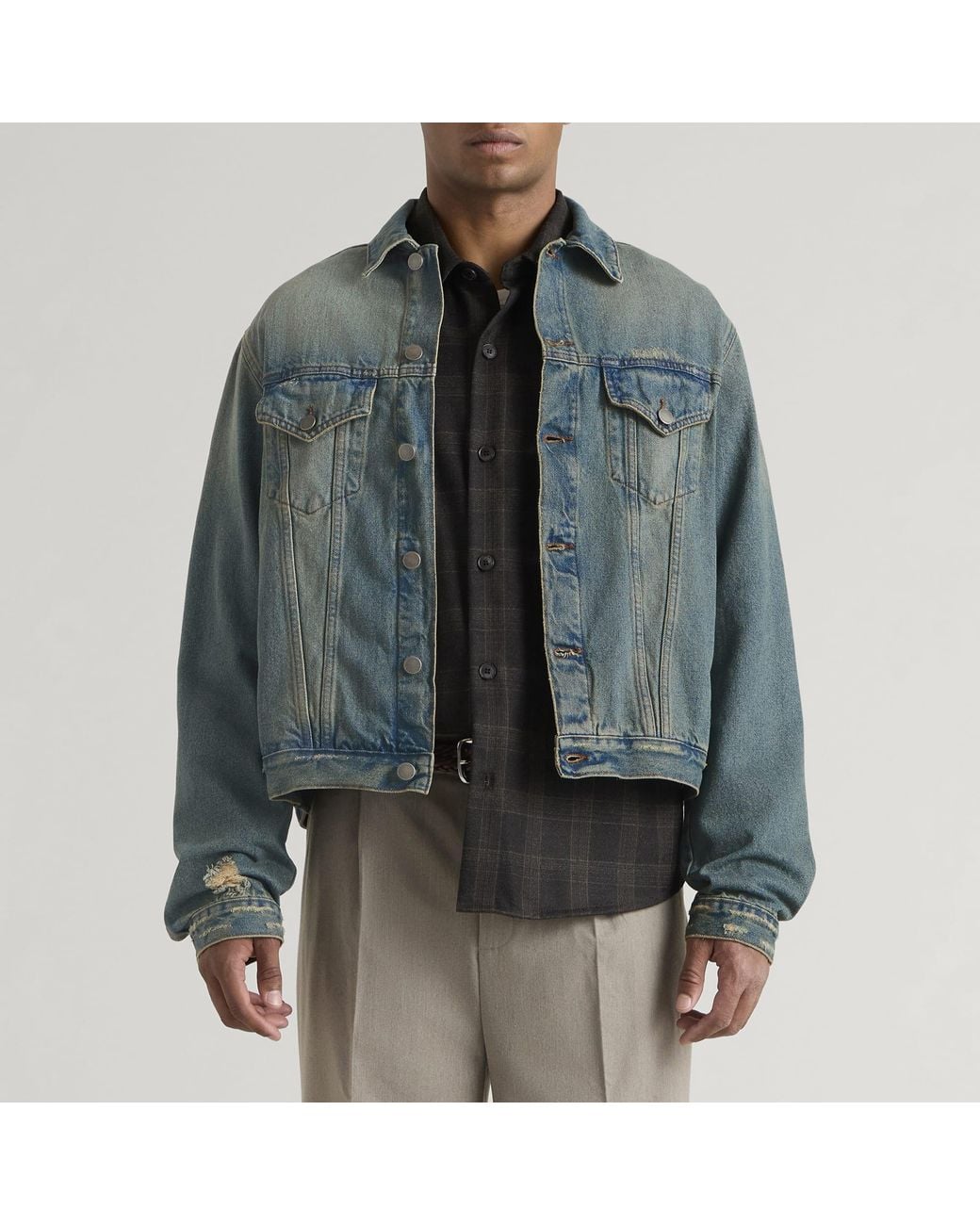 Daniel Simmons Blue Denim Jacket for men