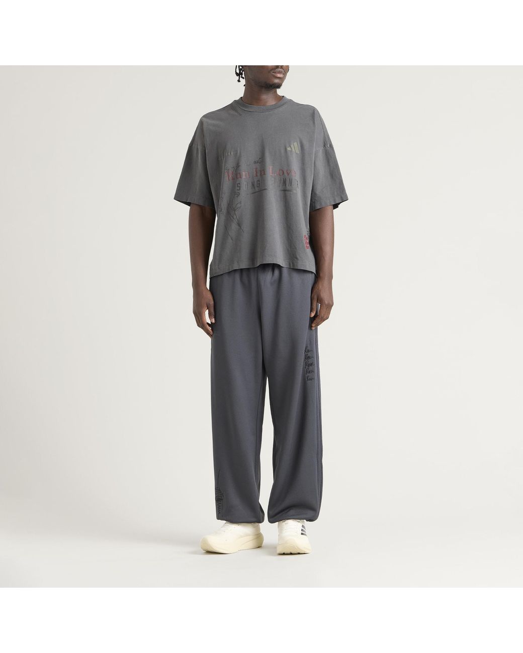 Adidas Gray X Song For The Mute T-Shirt for men