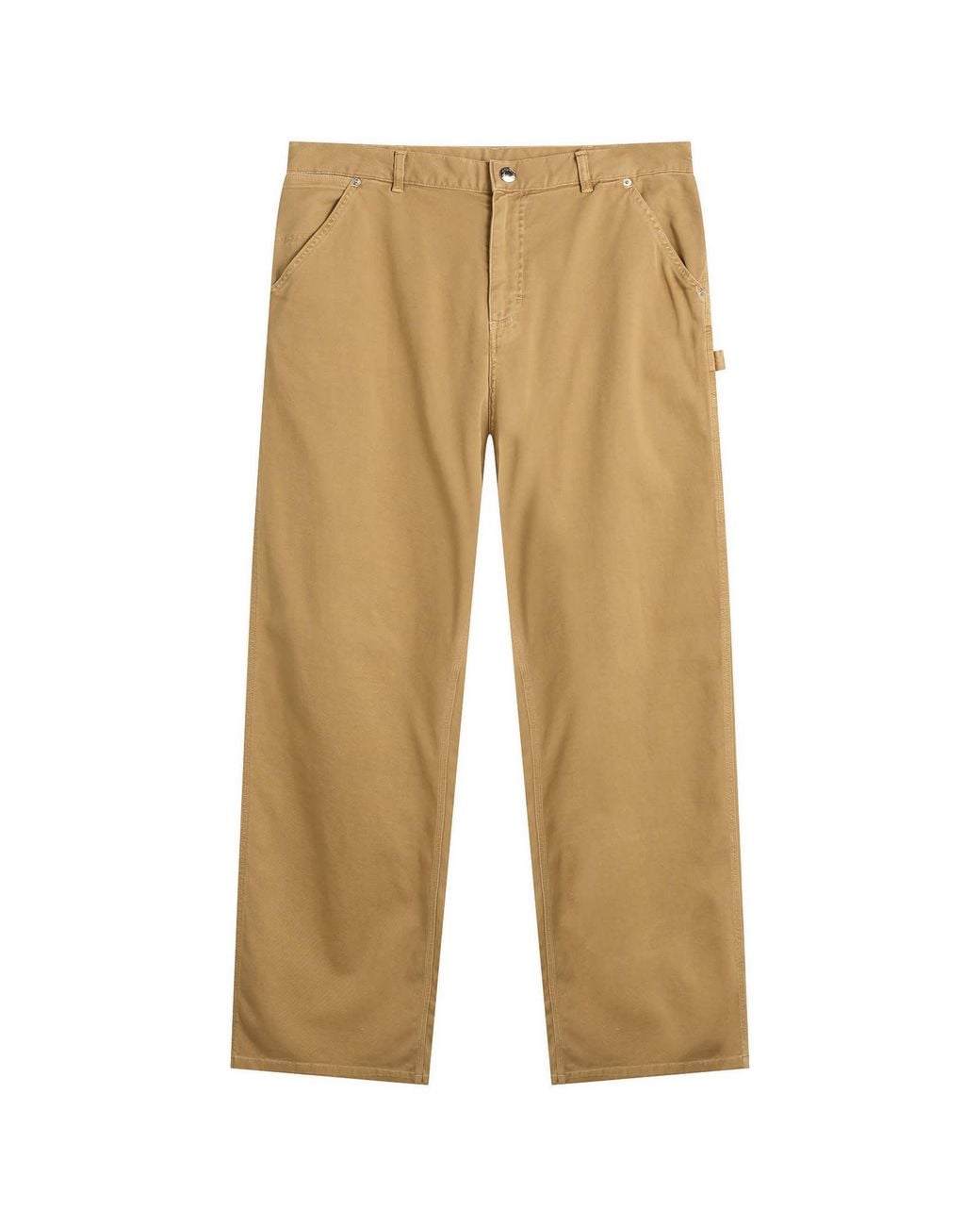 Moncler Natural Gabardine Cotton Trousers for men