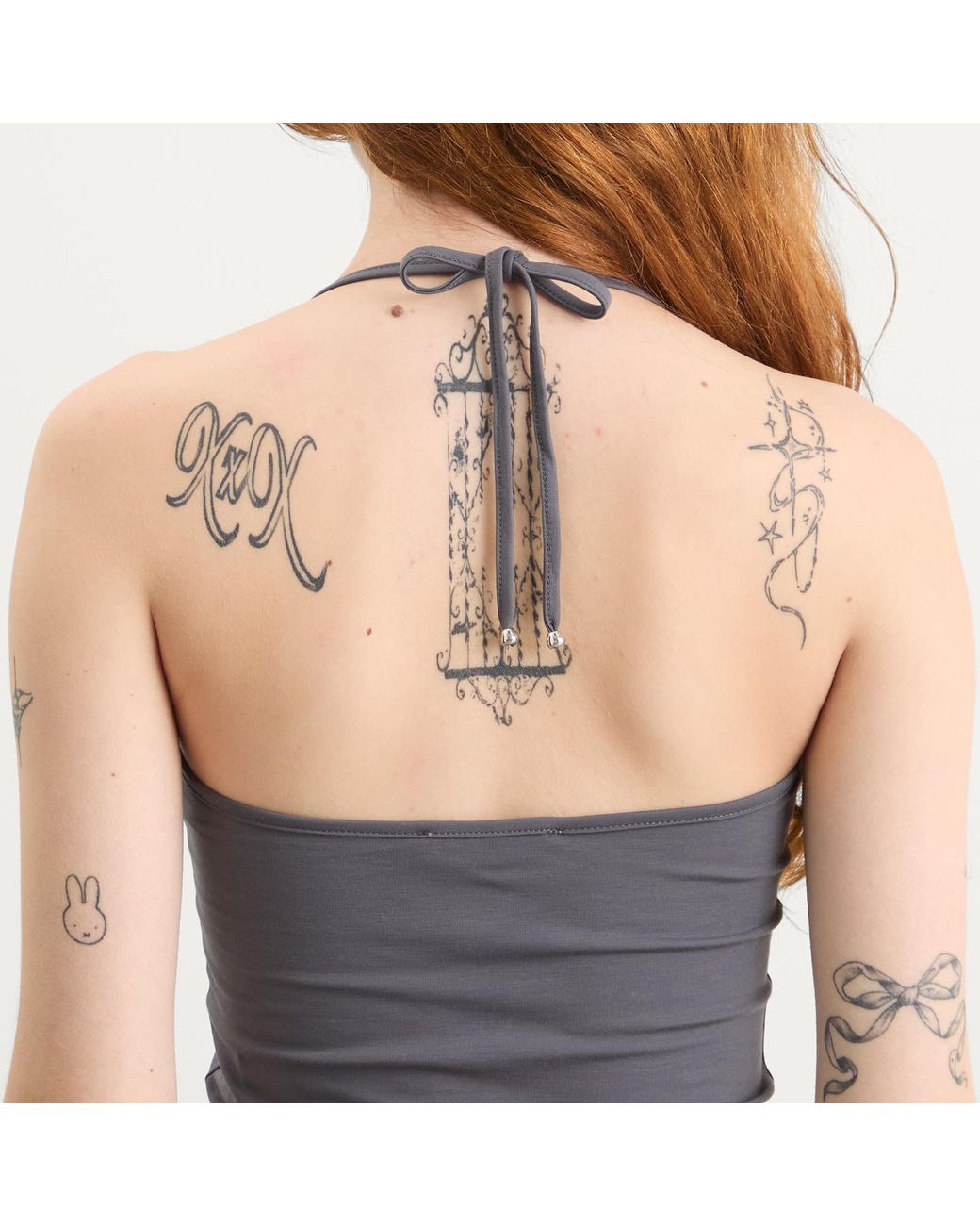 Feners Gray Gresca Top