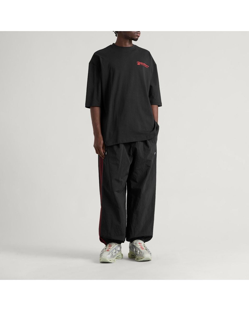 Adidas Black X Willy Chavarria Atelier T-Shirt for men