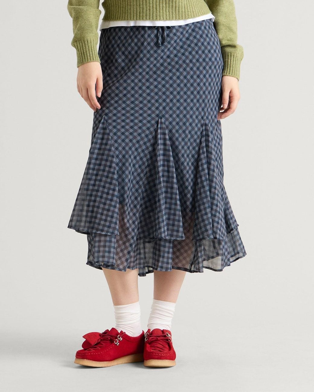 Rida Rapper Damson Madder Rida Skirt in Blue | Lyst